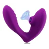 Vibrador y succionador USB "Double Lover"