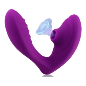 Vibrador y succionador USB "Double Lover"