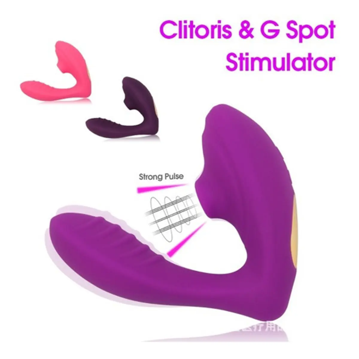 Vibrador y succionador USB "Double Lover" - Imagen 4